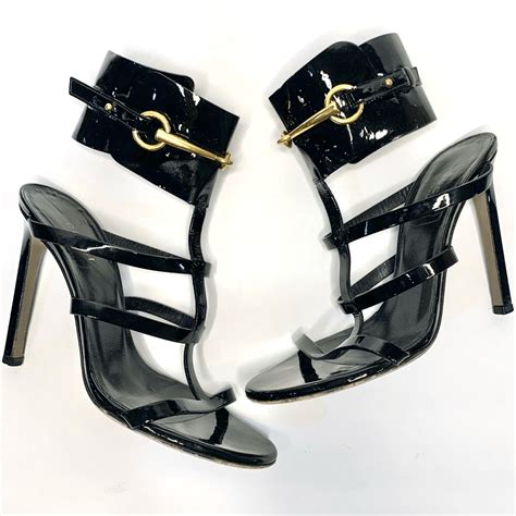 Gucci Ursula Cage High Heel Sandal Shoes 